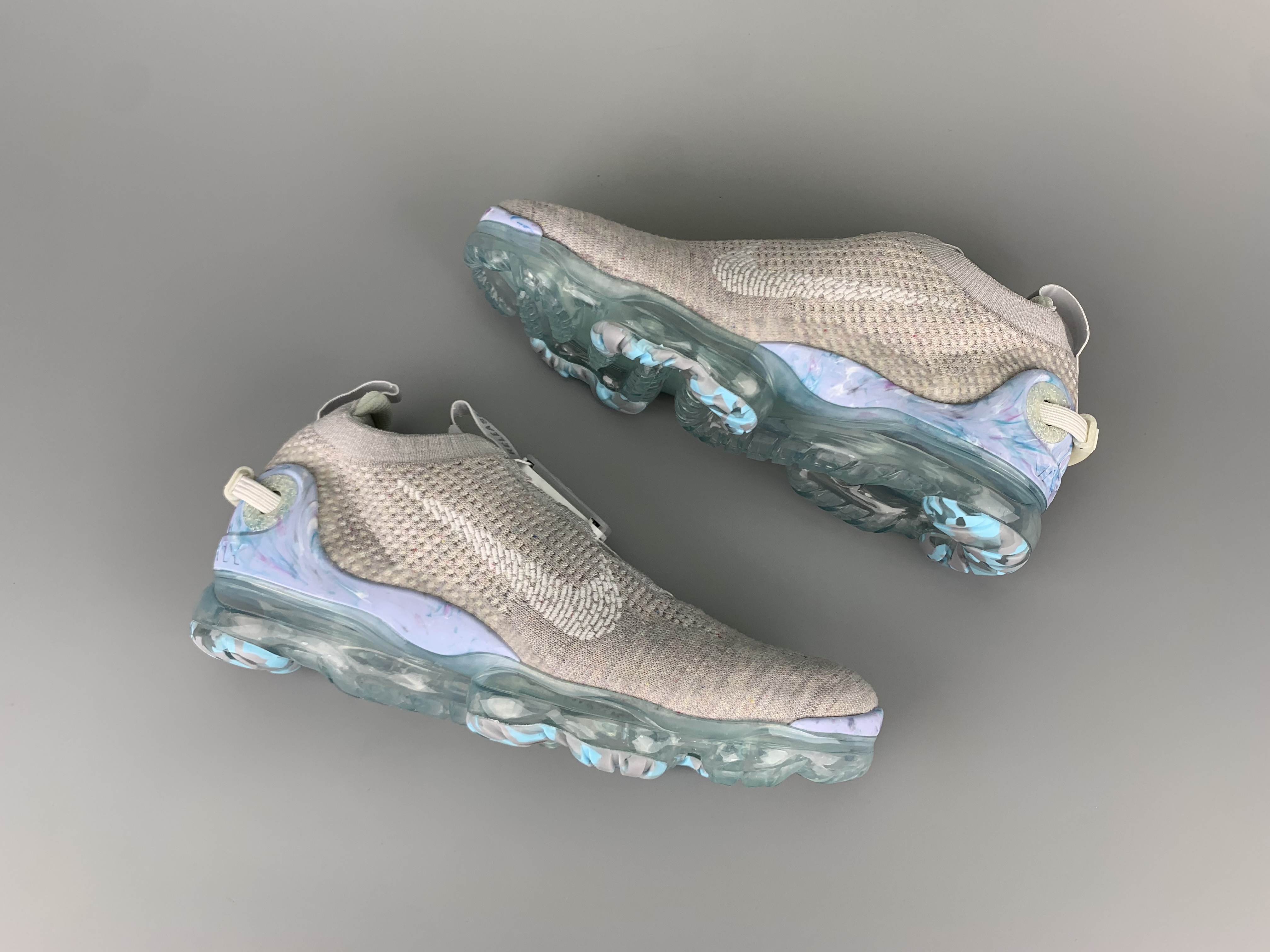 Women Nike Air VaporMax 2020 Grey Blue Sole Shoes